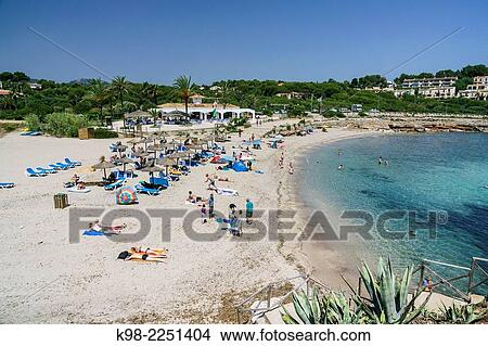 Cala Murada, Manacor, Mallorca, islas baleares, Spain. View Large Photo Image Picture - Cala Murada, Manacor, Mallorca, islas baleares, Spain.. Fotosearch