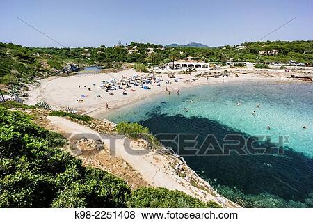 Cala Murada, Manacor, Mallorca, islas baleares, Spain. View Large Photo Image Stock Photo - Cala Murada, Manacor, Mallorca, islas baleares, Spain.. Fotosearch
