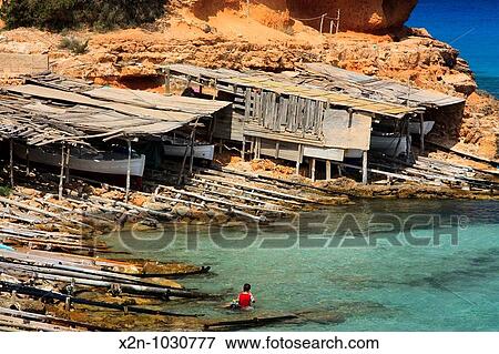 Cala Saona Formentera Islas Baleares Espaa / Cala Saona Saona Cove Formentera Balearic Islands Spain View Large Photo Image Stock Photo - Cala Saona Formentera Islas Baleares Espaa / Cala Saona Saona Cove Formentera Balearic Islands Spain. Fotosearch