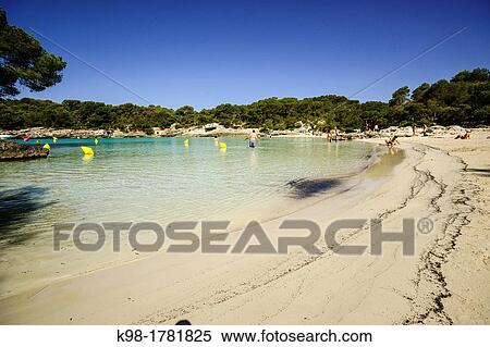 Cala Turqueta, Ciutadella, Menorca, Balearic Islands, Spain, Europe View Large Photo Image Stock Photography - Cala Turqueta, Ciutadella, Menorca, Balearic Islands, Spain, Europe. Fotosearch