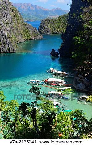 Calamian archipelago in Coron island, Philippines, South East Asia. View Large Photo Image Stock Image - Calamian archipelago in Coron island, Philippines, South East Asia.. Fotosearch