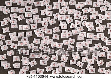 Picture - calendar. Fotosearch