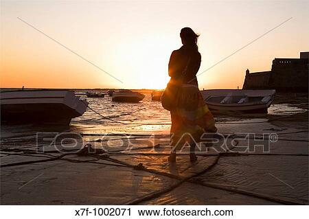 Caleta beach At right Santa Catalina's castle CBdiz, Andalusia, Spain View Large Photo Image Stock Image - Caleta beach At right Santa Catalina's castle CBdiz, Andalusia, Spain. Fotosearch