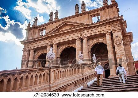 Calvario church, Lagos de Moreno, Jalisco, Mexico. View Large Photo Image Stock Photo - Calvario church, Lagos de Moreno, Jalisco, Mexico.. Fotosearch