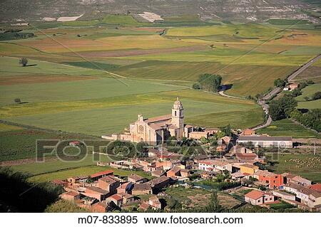Camino de Santiago, Castrojeriz view, Burgos, Spain View Large Photo Image Stock Photography - Camino de Santiago, Castrojeriz view, Burgos, Spain. Fotosearch