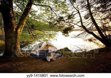 Camping Scene on Cascade Lake - Moran State Park, Orcas Island, Washington View Large Photo Image Stock Image - Camping Scene on Cascade Lake - Moran State Park, Orcas Island, Washington. Fotosearch