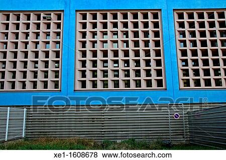 Stock Photo - campus of the University of Barcelona, Hospital Universitario de Bellvitge, Hospitalet de Llobregat, Catalonia, Spain. Fotosearch