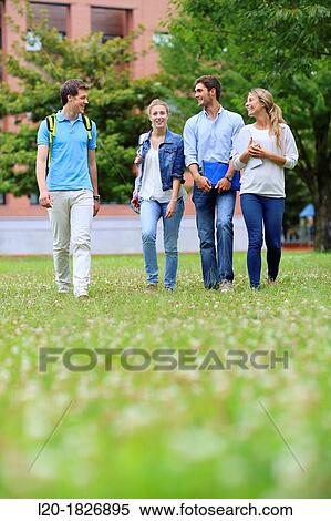 Stock Photography - Campus, Students, School of Business, UPV, EHU, University of Basque Country, San Sebastian, Donostia, Gipuzkoa, Basque Country, Spain. Fotosearch