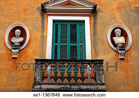 Stock Photograph - Can Trave, neoclassical mansion, Cubelles, Catalonia, Spain.. Fotosearch