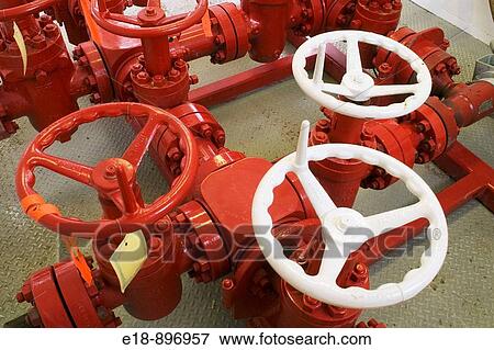 Canada, BC, Fort Saint John Natural gas pipeline compressor facility Valves and connectors View Large Photo Image Stock Photo - Canada, BC, Fort Saint John Natural gas pipeline compressor facility Valves and connectors. Fotosearch