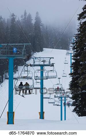 Canada, British Columbia, Vancouver Island, Courtenay, Mount Washington Alpine Resort, ski lift, winter View Large Photo Image Stock Image - Canada, British Columbia, Vancouver Island, Courtenay, Mount Washington Alpine Resort, ski lift, winter. Fotosearch