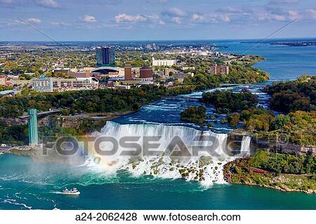 Stock Photo - Canada, Ontario, Niagara Falls.. Fotosearch