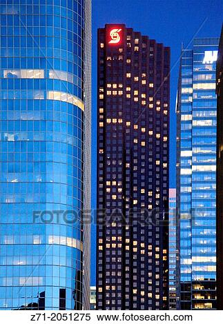 Stock Photography - Canada, Ontario, Toronto, Financial District, skyscrapers, banks,.. Fotosearch