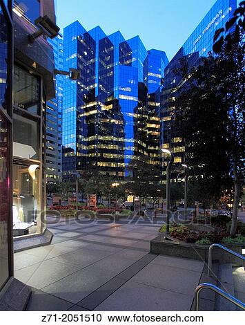 Canada, Quebec, Montreal, McGill College Avenue,. View Large Photo Image Stock Image - Canada, Quebec, Montreal, McGill College Avenue,.. Fotosearch