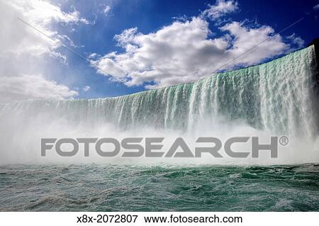 Canadian Horseshoe Niagara Falls, Ontario, Canada. View Large Photo Image Stock Photo - Canadian Horseshoe Niagara Falls, Ontario, Canada.. Fotosearch
