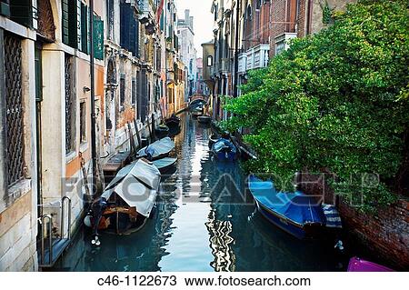 Canal. Venice. Veneto. Italy. View Large Photo Image Stock Image - Canal. Venice. Veneto. Italy.. Fotosearch