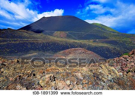 canary islands, la palma: volcano teneguia View Large Photo Image Stock Photo - canary islands, la palma: volcano teneguia. Fotosearch