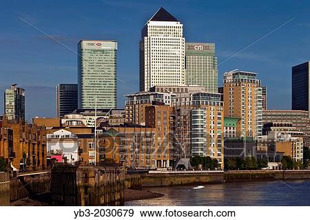 Canary Wharf, London, England. 1015 View Large Photo Image Stock Photo - Canary Wharf, London, England. 1015. Fotosearch