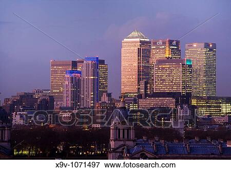 Canary Wharf, London, England. View Large Photo Image Stock Photo - Canary Wharf, London, England.. Fotosearch