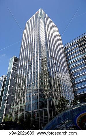 Canary Wharf, London, England, Financial district. View Large Photo Image Stock Photo - Canary Wharf, London, England, Financial district.. Fotosearch