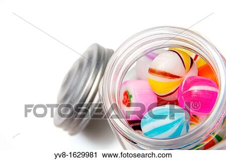 Candies inside Glass Jar View Large Photo Image Stock Image - Candies inside Glass Jar. Fotosearch