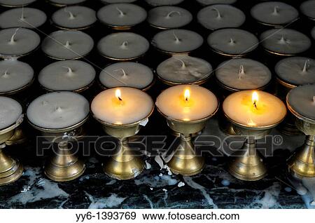 candle in hindu temple, kathmandu, nepal View Large Photo Image Stock Photo - candle in hindu temple, kathmandu, nepal. Fotosearch