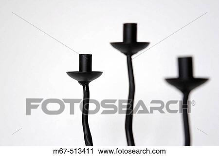 Stock Image - Candle stick holder. Fotosearch