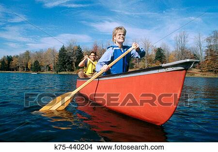 Canoeing in Pocono Region, Pennsylvania View Large Photo Image Picture - Canoeing in Pocono Region, Pennsylvania. Fotosearch