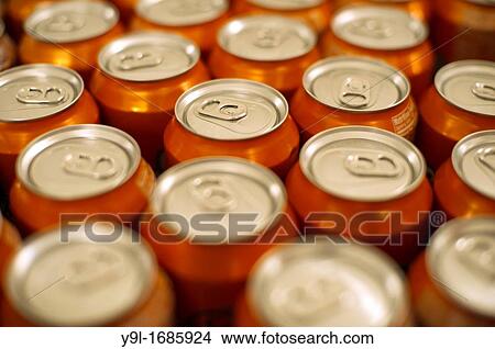 Cans of soda seen in New York View Large Photo Image Picture - Cans of soda seen in New York. Fotosearch