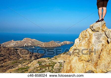 Cap de Creus Natural Park, Girona province, Catalonia, Spain View Large Photo Image Picture - Cap de Creus Natural Park, Girona province, Catalonia, Spain. Fotosearch