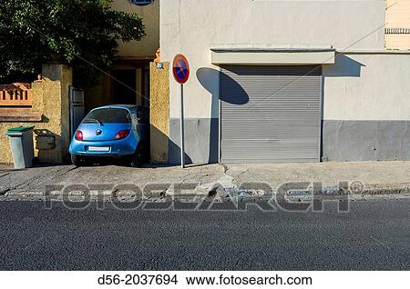 Car and Parking, Perpignan, France. View Large Photo Image Picture - Car and Parking, Perpignan, France.. Fotosearch