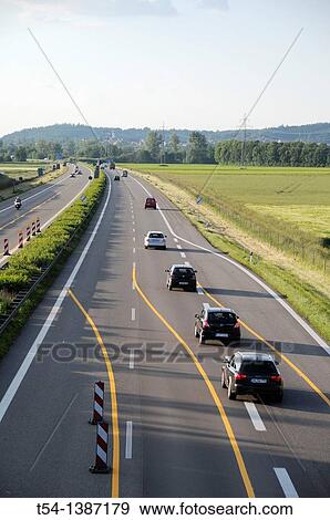 Car left a highway construction site View Large Photo Image Stock Photo - Car left a highway construction site. Fotosearch