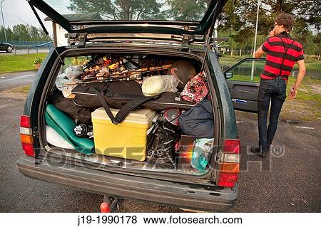 Car means resting, holiday Sweden View Large Photo Image Stock Photo - Car means resting, holiday Sweden. Fotosearch