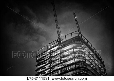 Car Parking Building under construction. City of London, England, UK, Europe View Large Photo Image Stock Image - Car Parking Building under construction. City of London, England, UK, Europe. Fotosearch
