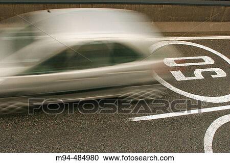 Car passing on 50 Km/h Maximum Speed sign View Large Photo Image Stock Image - Car passing on 50 Km/h Maximum Speed sign. Fotosearch