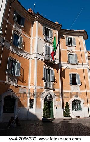 Carabinieri house in Piazza di Sant Ignazio, Rome, Italy. View Large Photo Image Stock Image - Carabinieri house in Piazza di Sant Ignazio, Rome, Italy.. Fotosearch