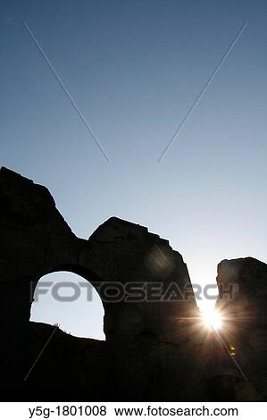 Stock Photo - caracalla baths in rome in italy. Fotosearch