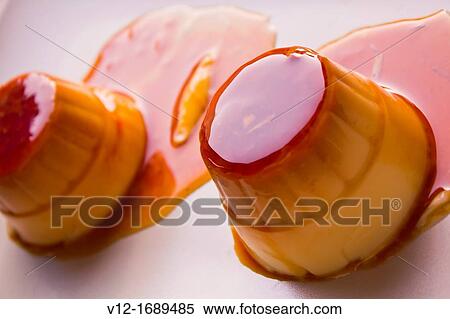 Caramel cream View Large Photo Image Stock Photography - Caramel cream. Fotosearch