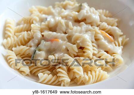 Carbonara pasta plate View Large Photo Image Stock Photo - Carbonara pasta plate. Fotosearch
