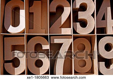Cardboard numbers View Large Photo Image Stock Image - Cardboard numbers. Fotosearch