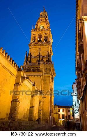 Cardenal Herrero street and Minaret tower of the Great Mosque at night, Cordoba. Andalusia, Spain View Large Photo Image Stock Image - Cardenal Herrero street and Minaret tower of the Great Mosque at night, Cordoba. Andalusia, Spain. Fotosearch