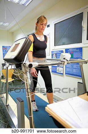 Cardiac stress test, sports medicine. Hospital Policlinica Gipuzkoa, San Sebastian, Donostia, Euskadi, Spain View Large Photo Image Stock Image - Cardiac stress test, sports medicine. Hospital Policlinica Gipuzkoa, San Sebastian, Donostia, Euskadi, Spain. Fotosearch