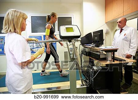 Cardiac stress test, sports medicine. Hospital Policlinica Gipuzkoa, San Sebastian, Donostia, Euskadi, Spain View Large Photo Image Stock Photo - Cardiac stress test, sports medicine. Hospital Policlinica Gipuzkoa, San Sebastian, Donostia, Euskadi, Spain. Fotosearch