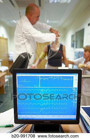 Cardiac stress test, sports medicine. Hospital Policlinica Gipuzkoa, San Sebastian, Donostia, Euskadi, Spain View Large Photo Image Stock Photo - Cardiac stress test, sports medicine. Hospital Policlinica Gipuzkoa, San Sebastian, Donostia, Euskadi, Spain. Fotosearch