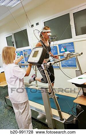 Cardiac stress test, sports medicine. Hospital Policlinica Gipuzkoa, San Sebastian, Donostia, Euskadi, Spain View Large Photo Image Stock Photo - Cardiac stress test, sports medicine. Hospital Policlinica Gipuzkoa, San Sebastian, Donostia, Euskadi, Spain. Fotosearch