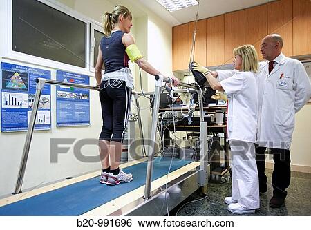 Cardiac stress test, sports medicine. Hospital Policlinica Gipuzkoa, San Sebastian, Donostia, Euskadi, Spain View Large Photo Image Stock Photograph - Cardiac stress test, sports medicine. Hospital Policlinica Gipuzkoa, San Sebastian, Donostia, Euskadi, Spain. Fotosearch