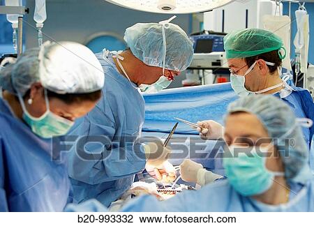 Stock Image - Cardiology operating room, cardiovascular surgery, cardiac surgery. Hospital Policlinica Gipuzkoa, San Sebastian, Donostia, Euskadi, Spain. Fotosearch