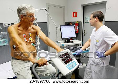 cardiology stress test, Myocardial perfusion scintigraphy in effort, Nuclear medicine, Onkologikoa Hospital, Oncology Institute, Case Center for prevention, diagnosis and treatment of cancer, Donostia, San Sebastian, Gipuzkoa, Basque Country, Spain View Large Photo Image Stock Image - cardiology stress test, Myocardial perfusion scintigraphy in effort, Nuclear medicine, Onkologikoa Hospital, Oncology Institute, Case Center for prevention, diagnosis and treatment of cancer, Donostia, San Sebastian, Gipuzkoa, Basque Country, Spain. Fotosearch