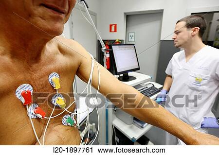 cardiology stress test, Myocardial perfusion scintigraphy in effort, Nuclear medicine, Onkologikoa Hospital, Oncology Institute, Case Center for prevention, diagnosis and treatment of cancer, Donostia, San Sebastian, Gipuzkoa, Basque Country, Spain View Large Photo Image Stock Image - cardiology stress test, Myocardial perfusion scintigraphy in effort, Nuclear medicine, Onkologikoa Hospital, Oncology Institute, Case Center for prevention, diagnosis and treatment of cancer, Donostia, San Sebastian, Gipuzkoa, Basque Country, Spain. Fotosearch