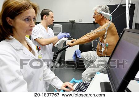 cardiology stress test, Myocardial perfusion scintigraphy in effort, Nuclear medicine, Onkologikoa Hospital, Oncology Institute, Case Center for prevention, diagnosis and treatment of cancer, Donostia, San Sebastian, Gipuzkoa, Basque Country, Spain View Large Photo Image Stock Photo - cardiology stress test, Myocardial perfusion scintigraphy in effort, Nuclear medicine, Onkologikoa Hospital, Oncology Institute, Case Center for prevention, diagnosis and treatment of cancer, Donostia, San Sebastian, Gipuzkoa, Basque Country, Spain. Fotosearch